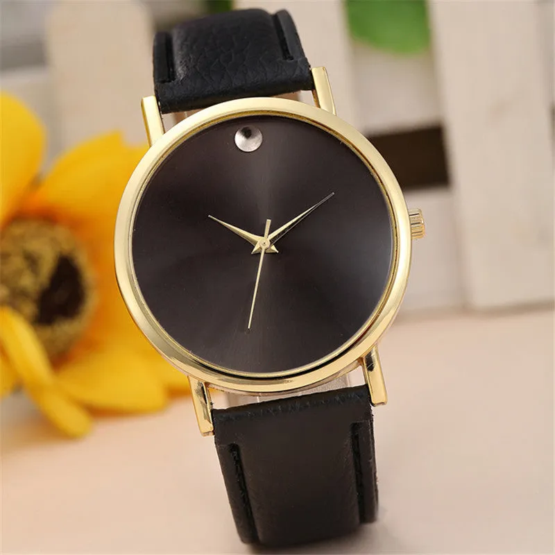 Women Watches Luxury Retro Leather Geneva Dress