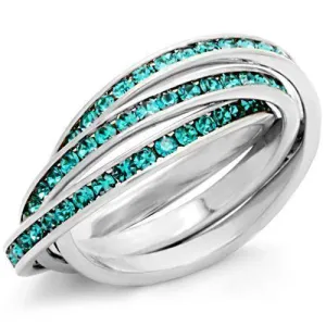 Women's Rings - 35117 - High-Polished 925 Sterling Silver