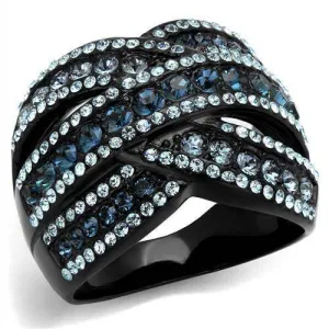 Women's Rings - TK2352 - IP Black(Ion Plating) Stainless