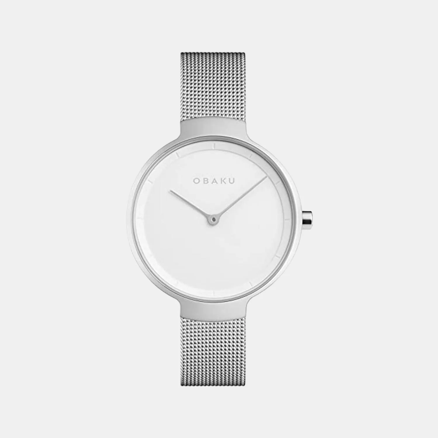 Women's White Analog Stainless Steel Watch V231LXCIMC
