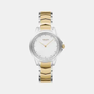 Women's White Analog Stainless Steel Watch V261LECWSF